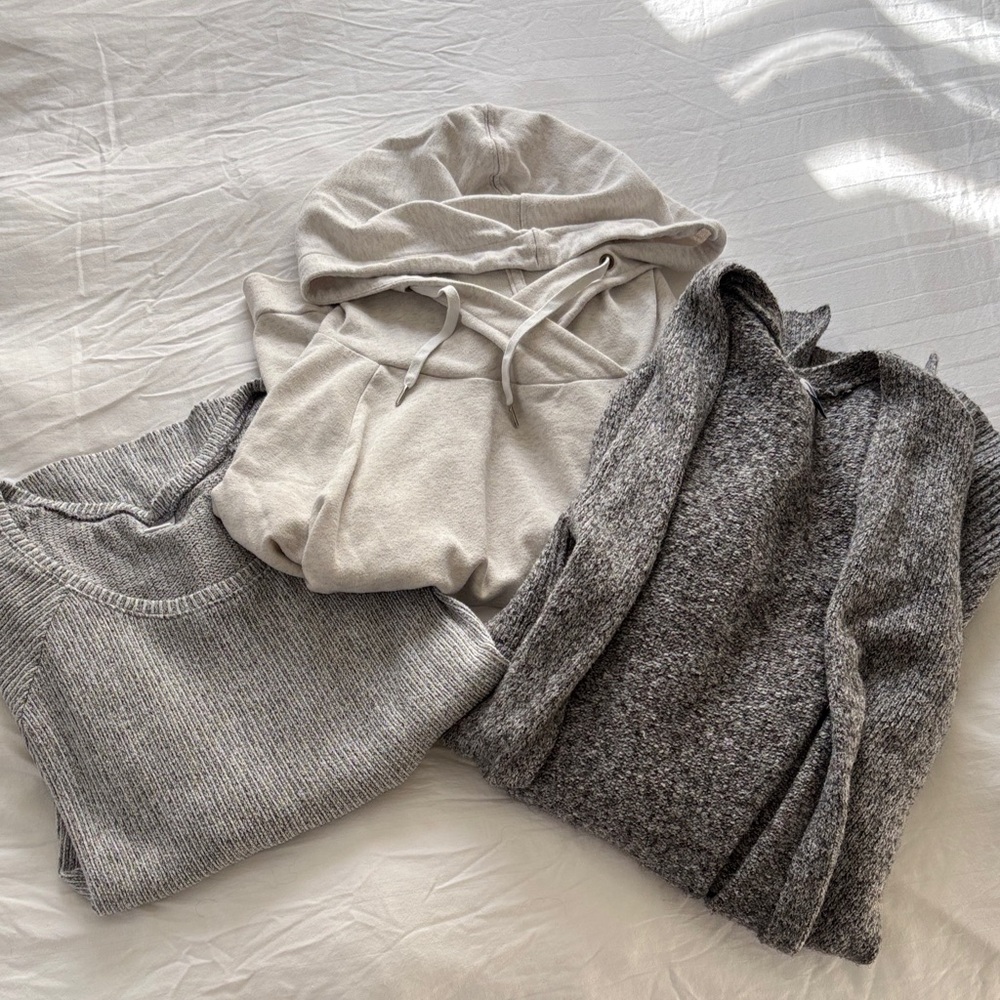 Cozy Sweater Weather Superpack - Old Navy Cardigan, Hoodie, and Knit Top